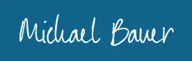 Michael Bauer Signatur